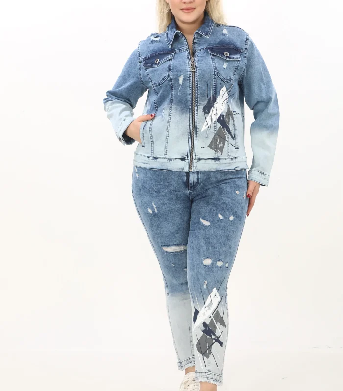 Baskılı Kadın Takımı